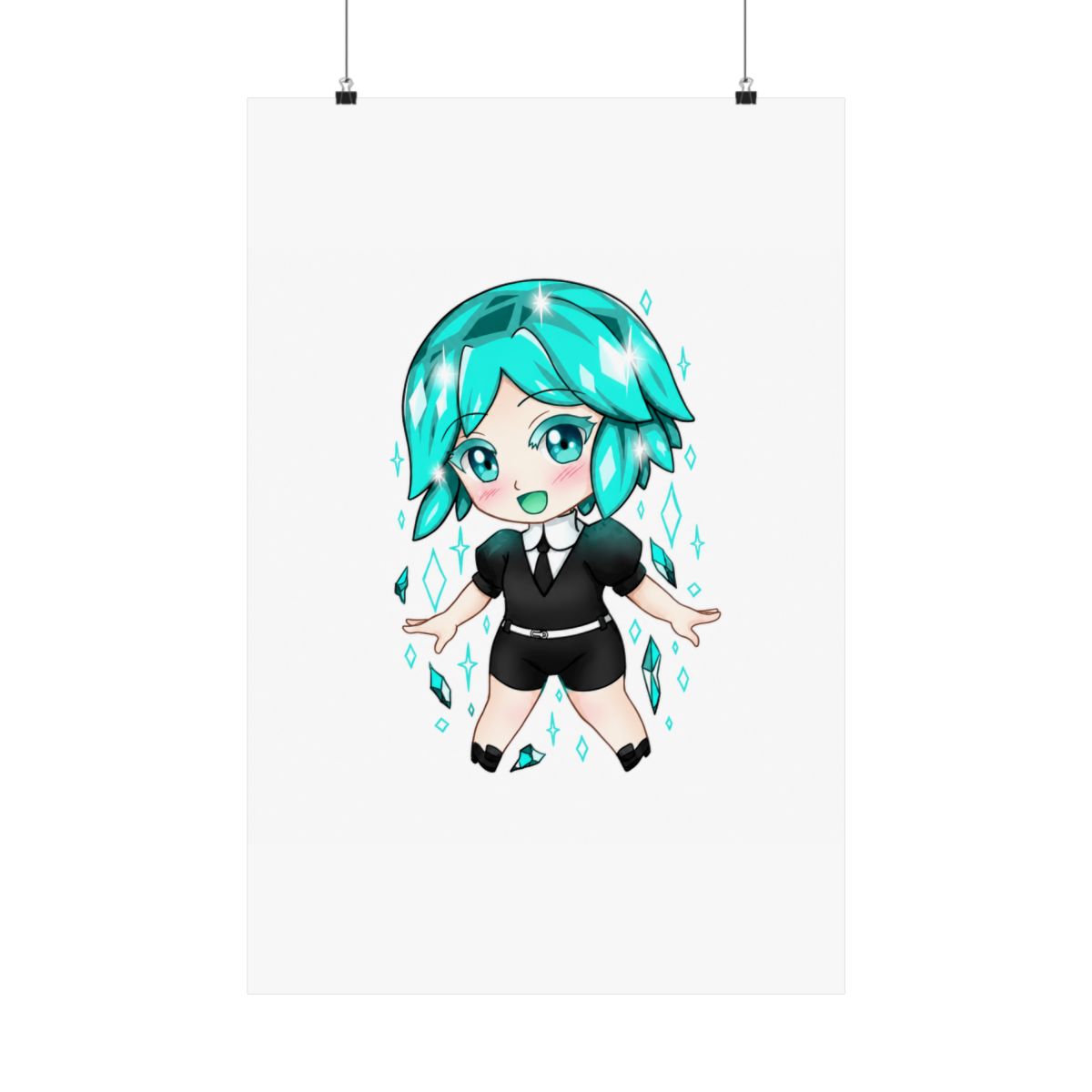 Phos Chibi Poster | Land of the Lustrous